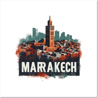 Marrakech Posters and Art